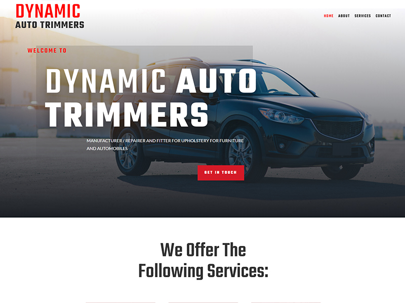 Websites with Hosting - CMS Car Website