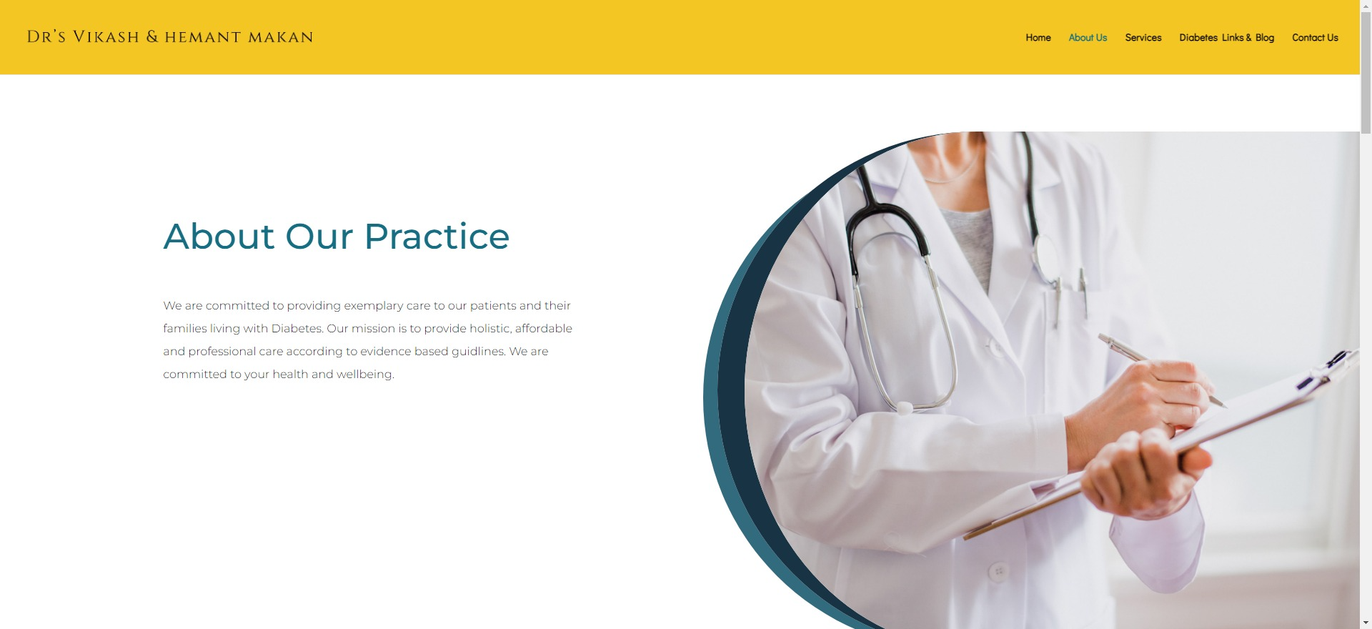 Business Website Design - About