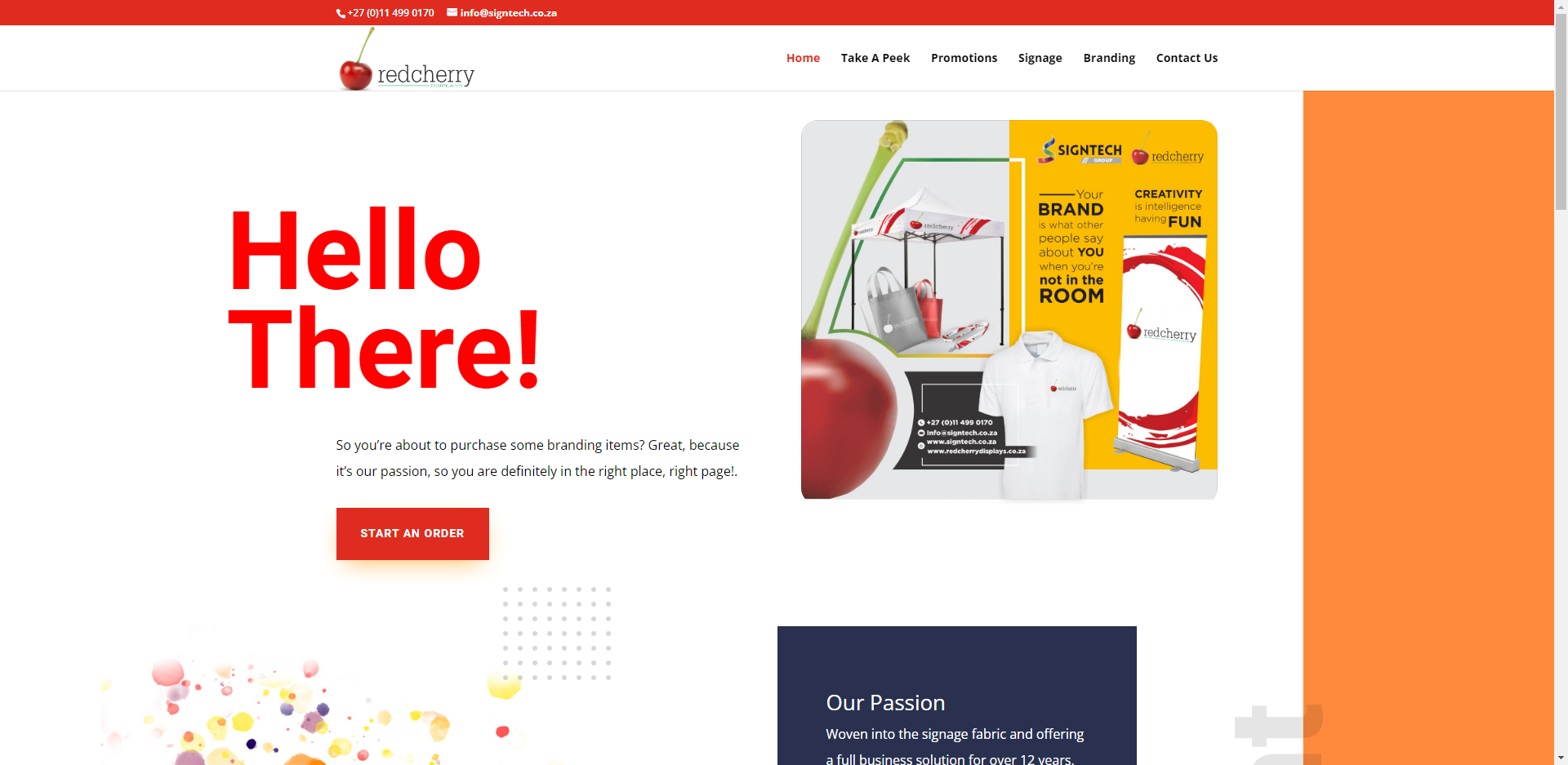 Red Cherry Displays - Home